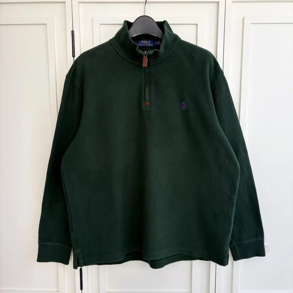 Polo Dark Green Vahn Zip-Up Knit CK8427