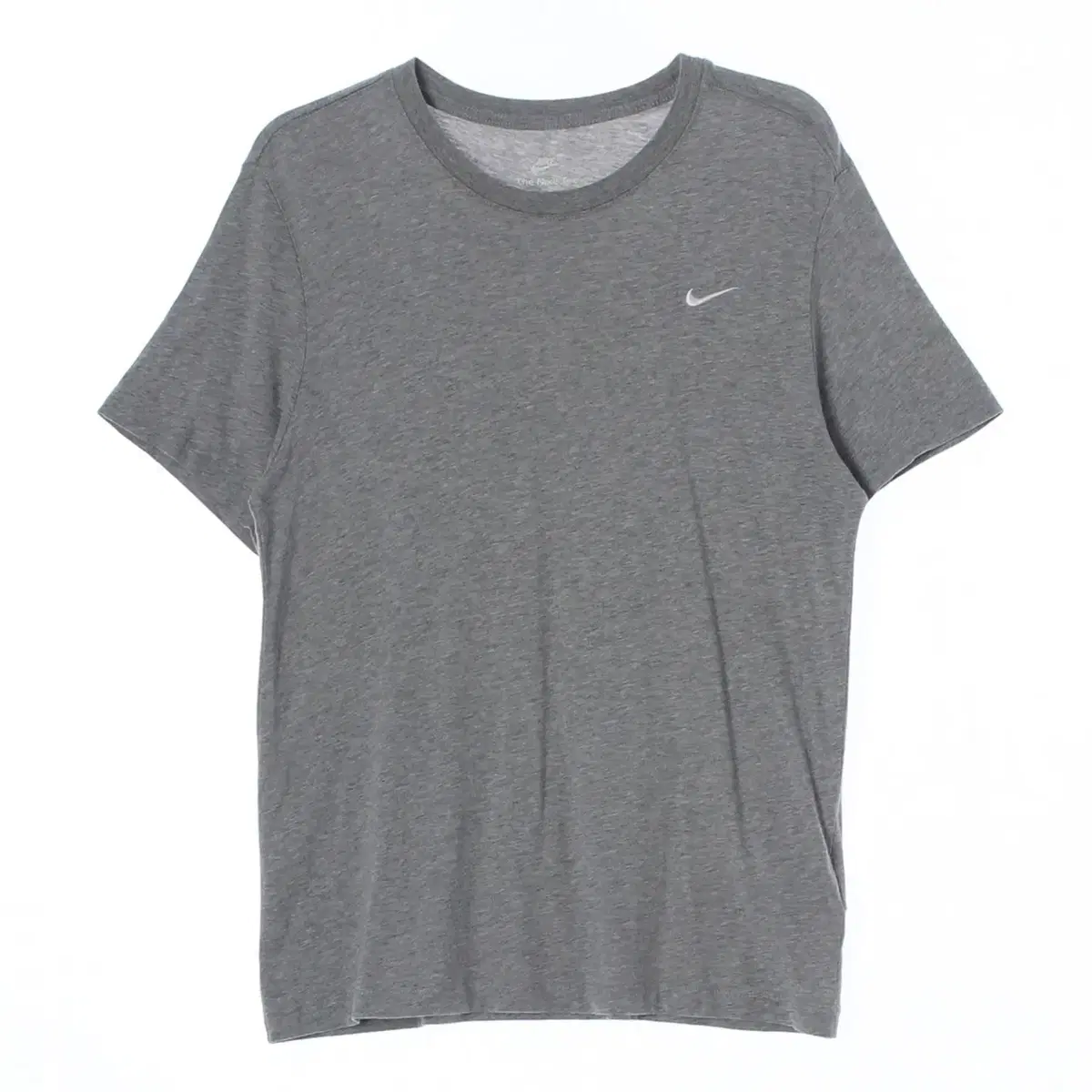 [L]Nike Gray Short Sleeve Round T-Shirt