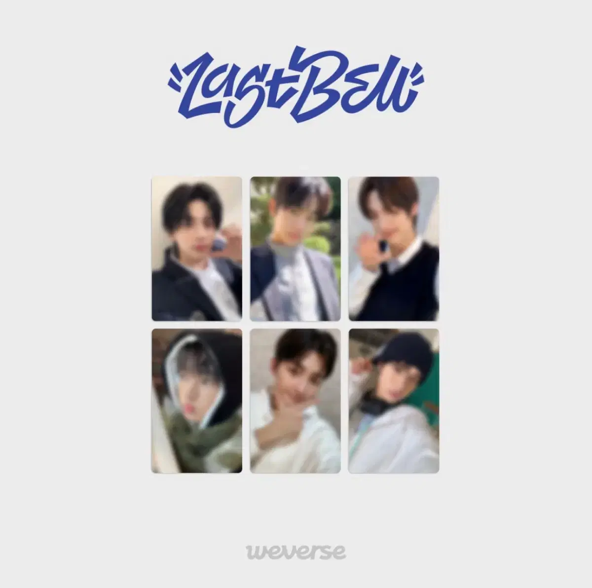 TWS weverse Live buncheol Shin Yoo Do HoonYoungjae HanJin JihoonKyungmin photocard