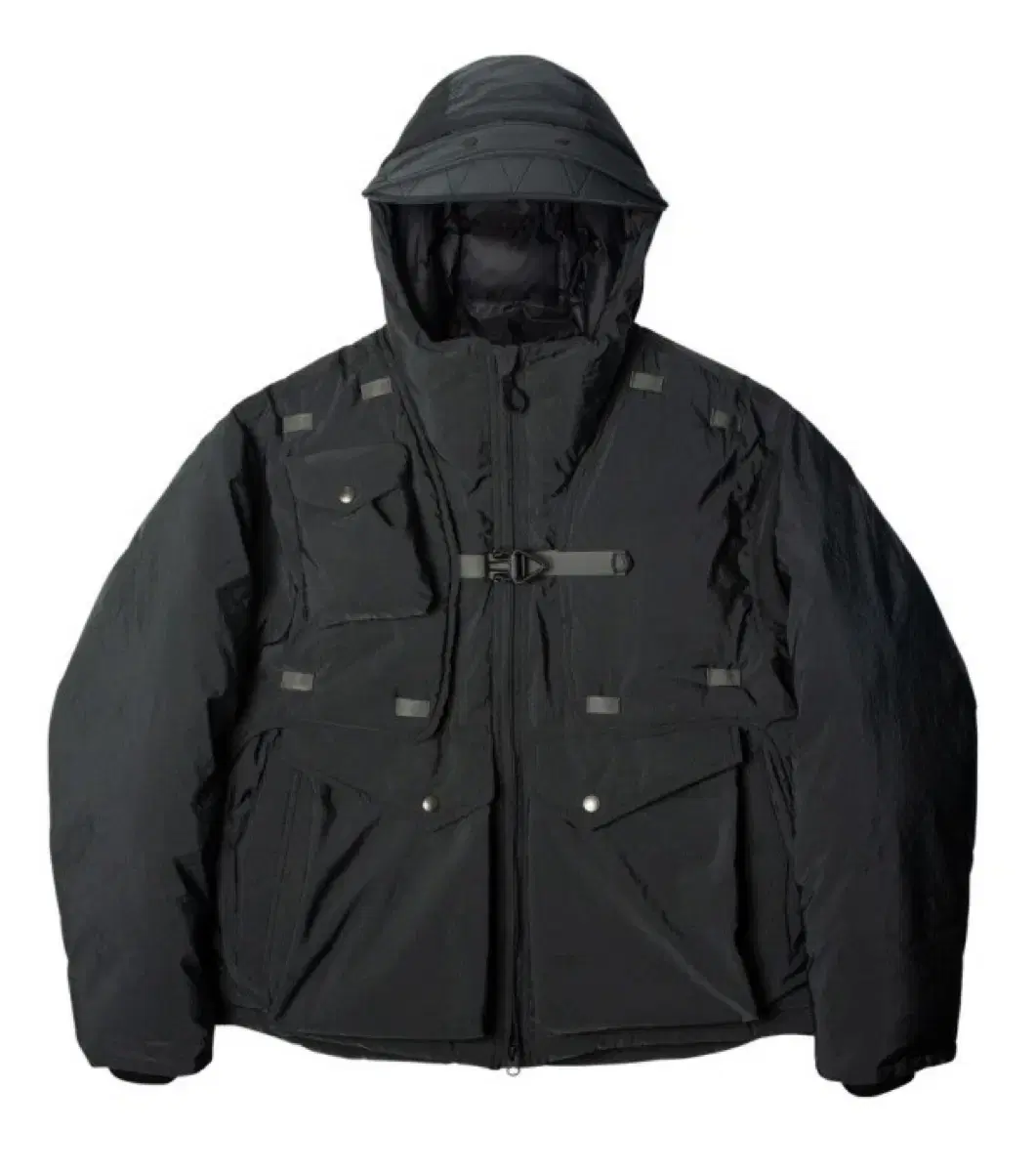 M) Rootfinder Menuber Down Parka Black Sells