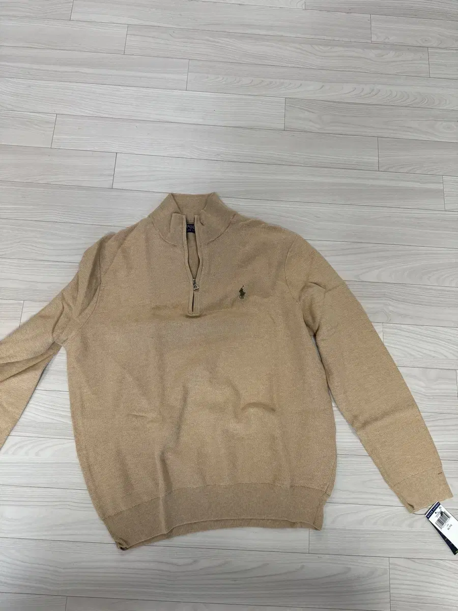 Polo knit vahn vahn XL beige