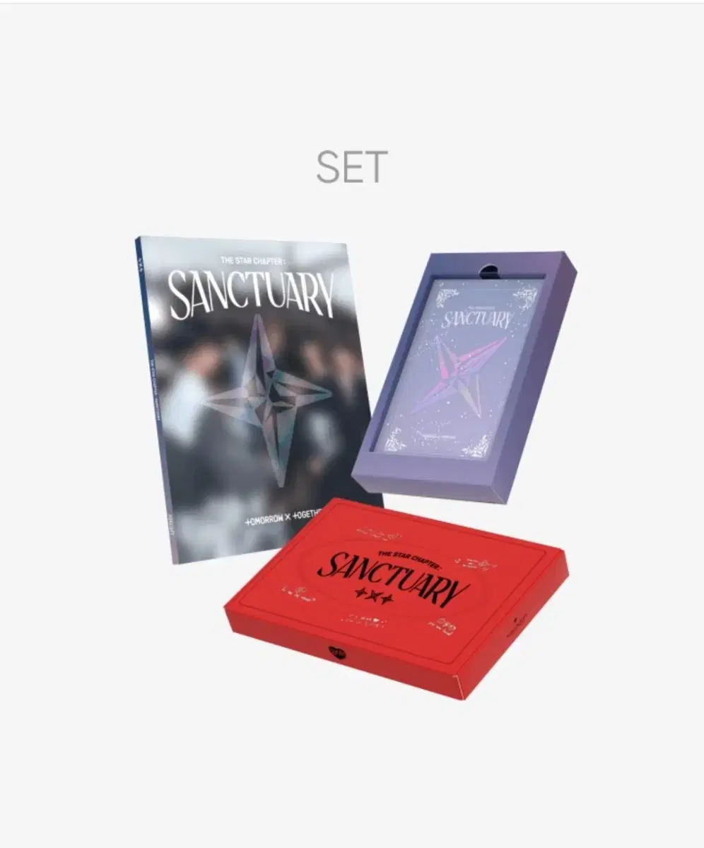 Tuvatu Set sealed Sanctuary album wts txt