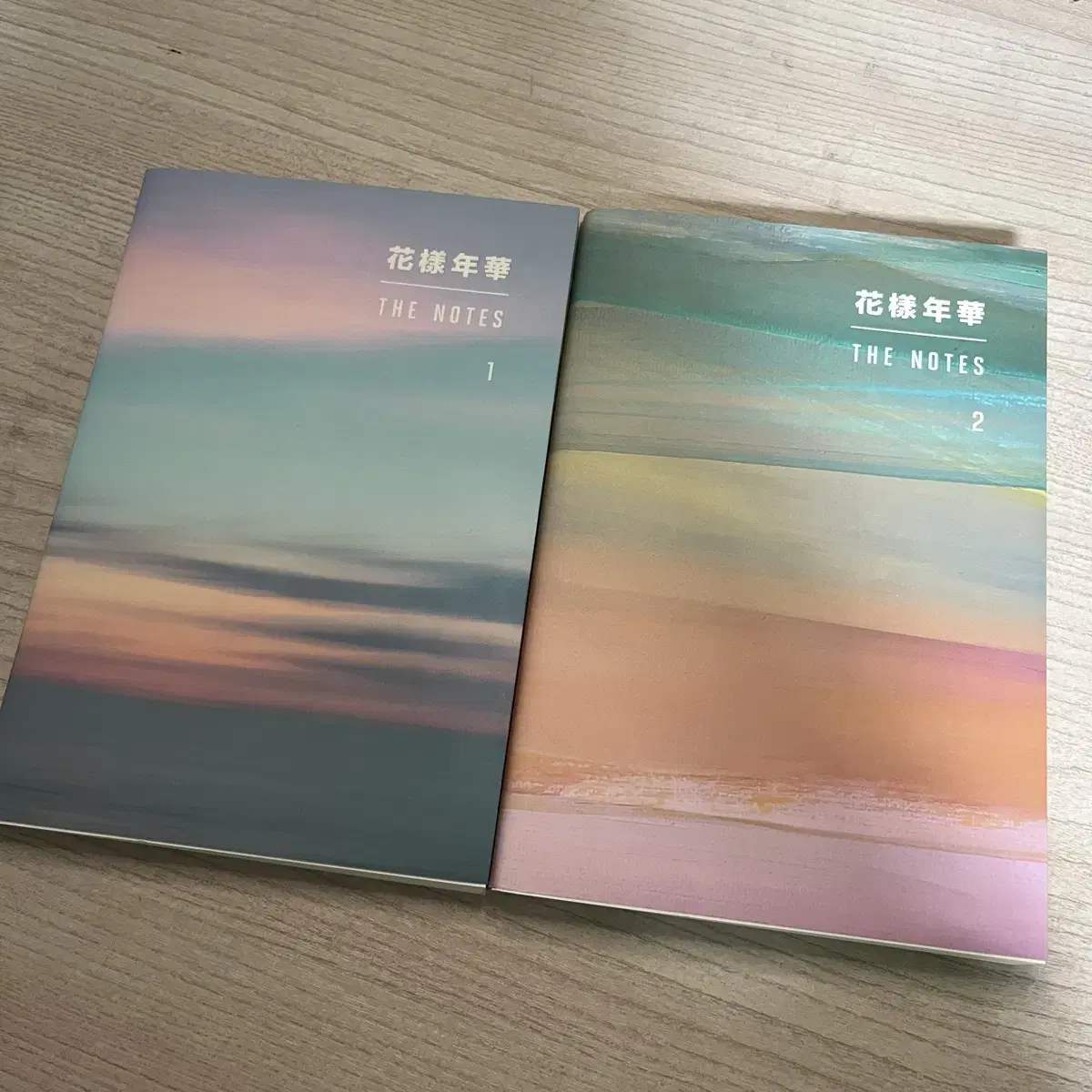 방탄소년단 화양연화 더노트 1,2+책갈피