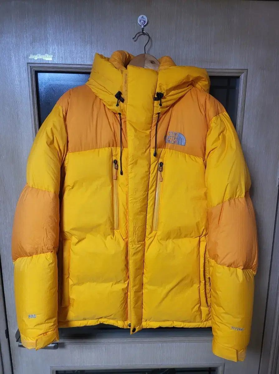 The North Face 800-fill goose down padding