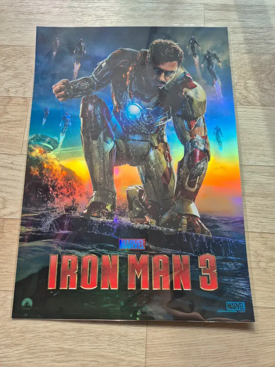 Iron Man 3 re-release poster