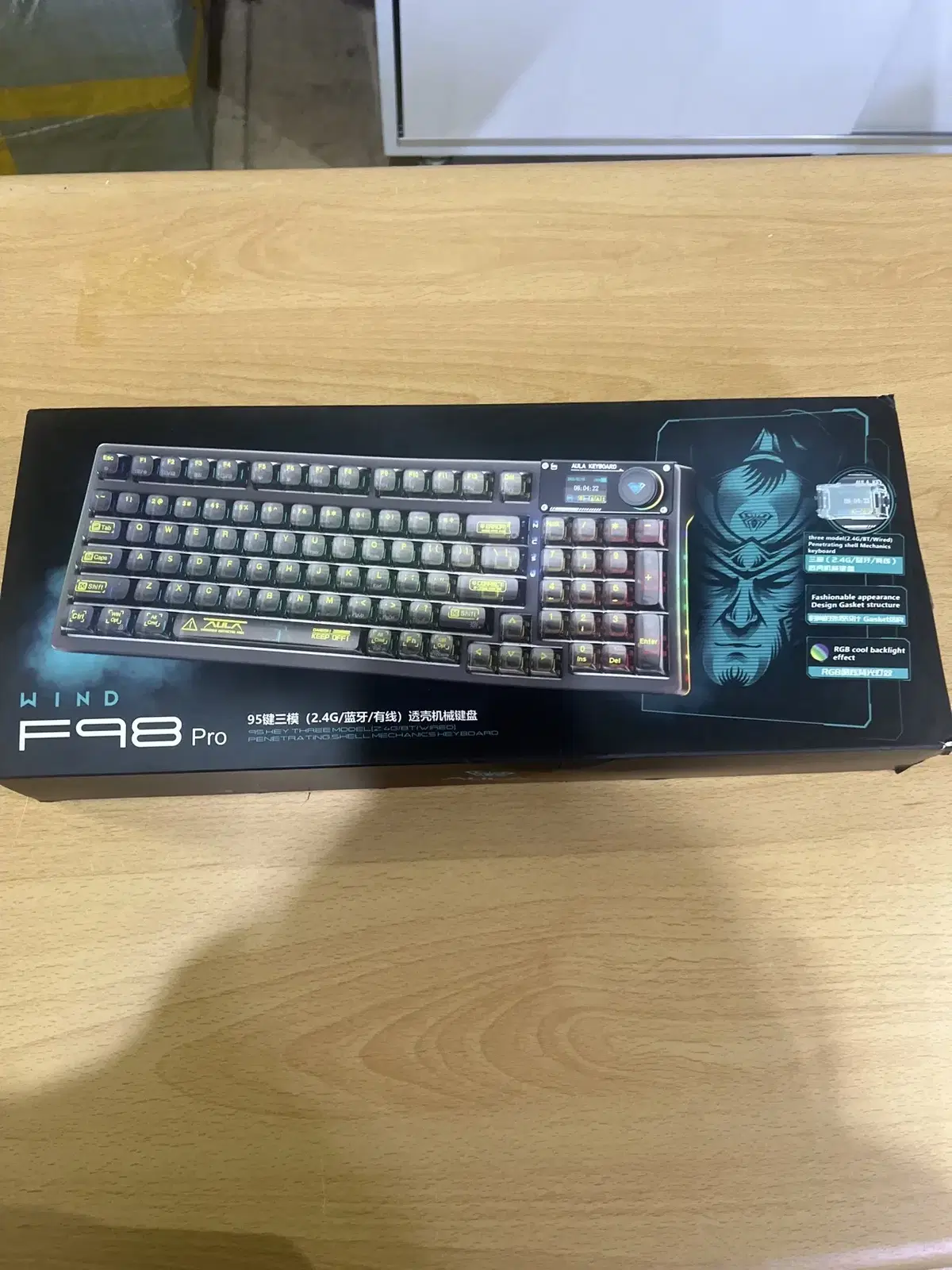 AULA F98 Pro 3-Mode Mechanical Keyboard 95 keys