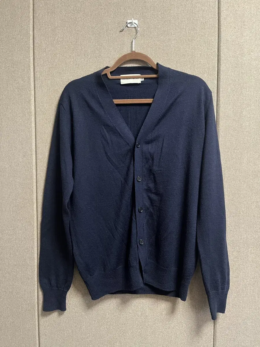 Thomas More Navy Cardigan M