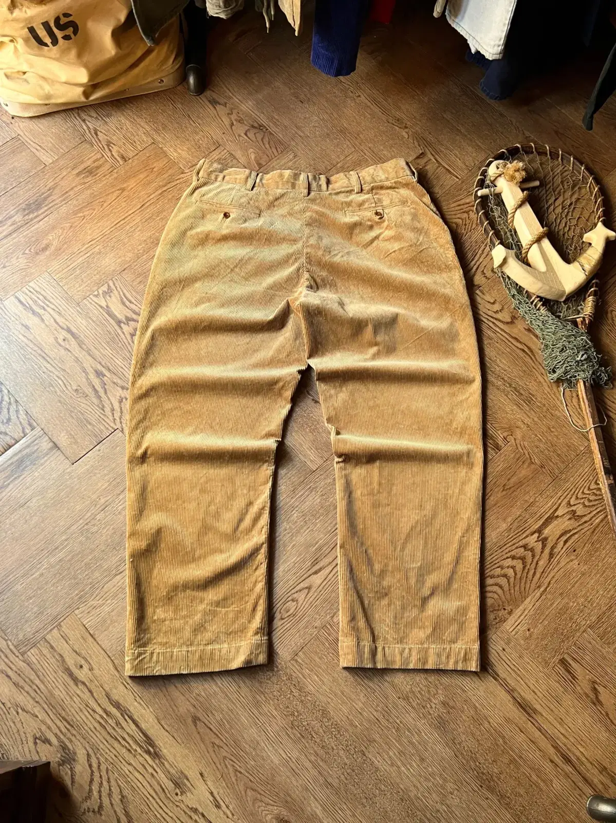 [38]Polo Ralph Lauren Light Brown Corduroy Pants