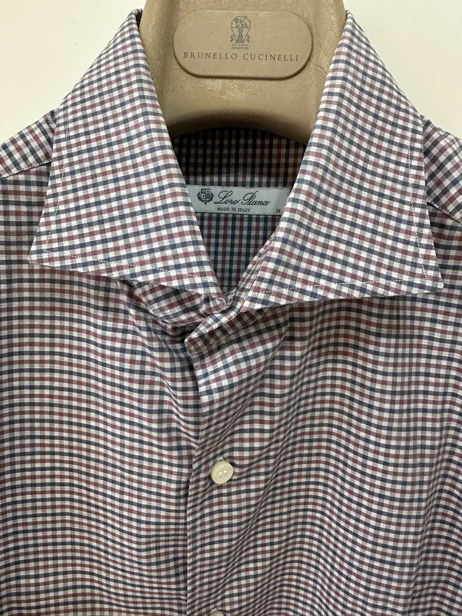 I sell Loro Piana Andrews checkered shirts.