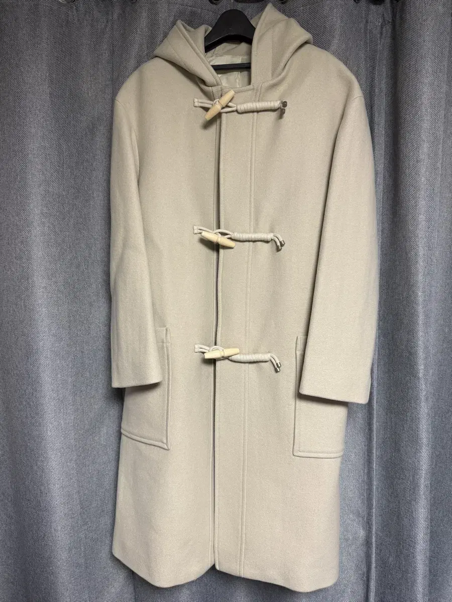 Coeur Duffel Coat Cream Size S