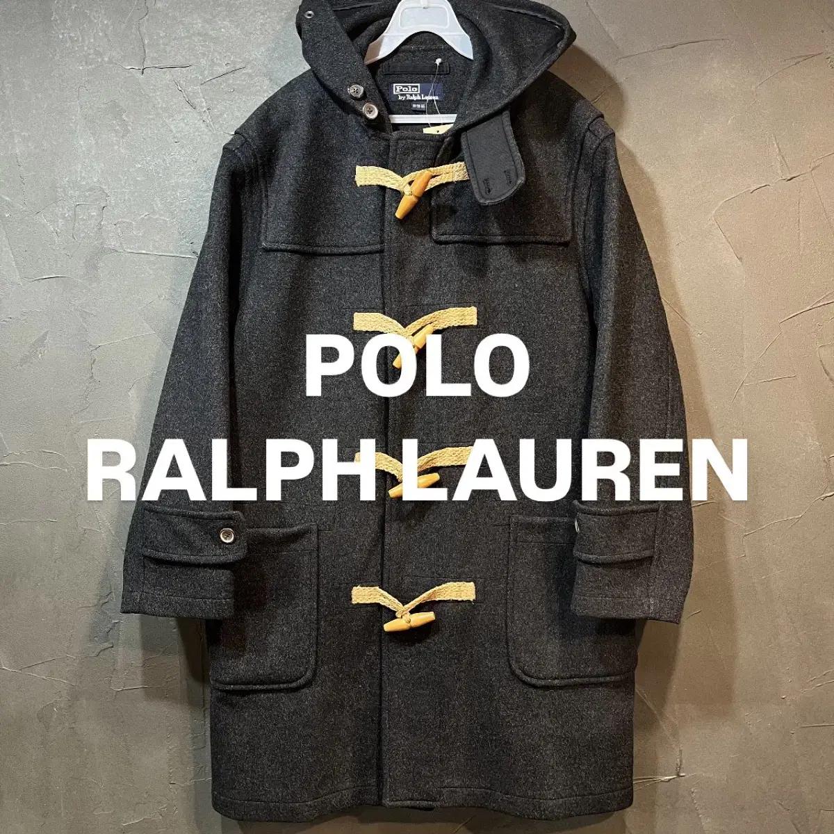 [M] POLO 폴로 랄프로렌 더플 코트