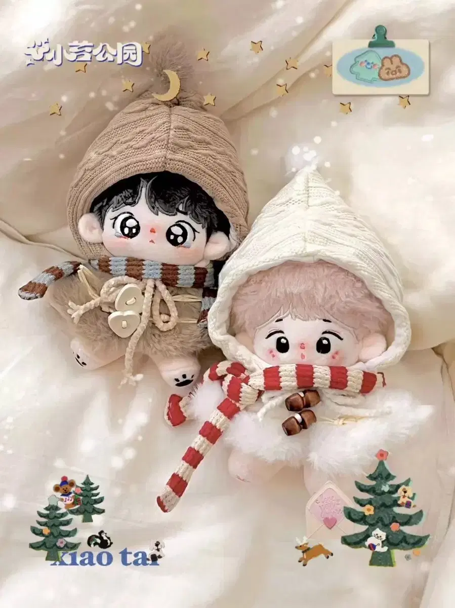 <In-kind/unsealed> 10cm Somyi doll wardrobe winter Christmas cape set WTS