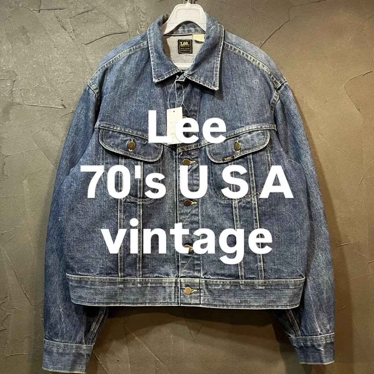 [M] Lee Lee 70s USA Vintage Denim Jacket