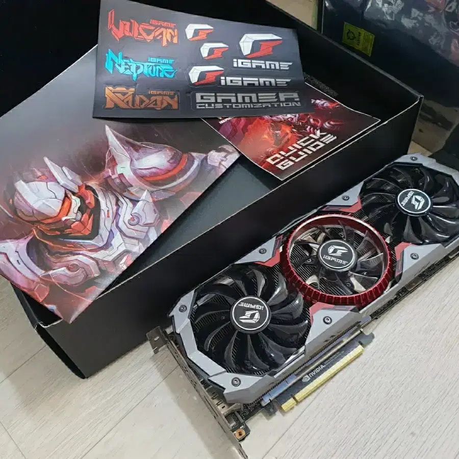 [안전거래] 컬러풀 RTX2080Ti 11GB 풀박스 S급