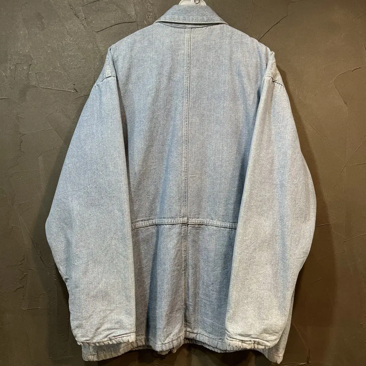 [L] USA vintage 데님 워크 자켓