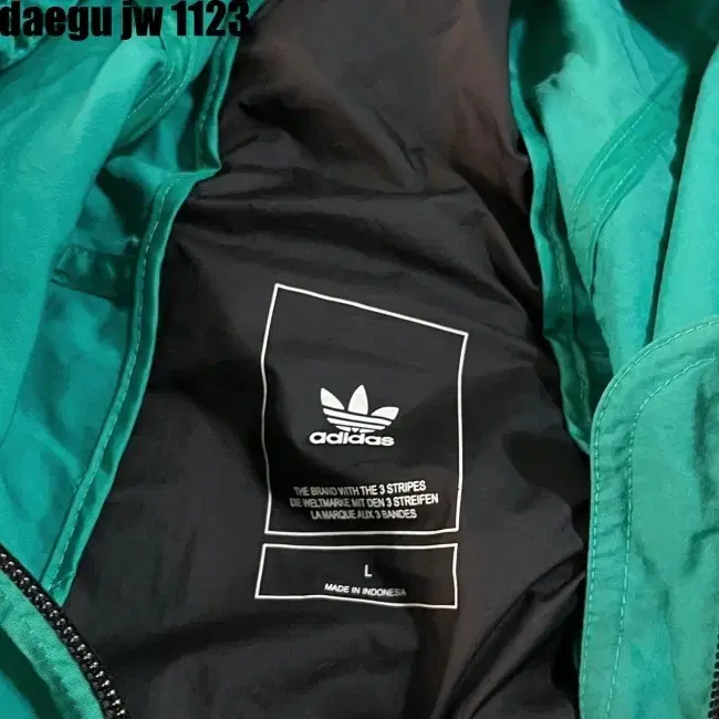 L ADIDAS ANORAK 아디다스 자켓 아노락