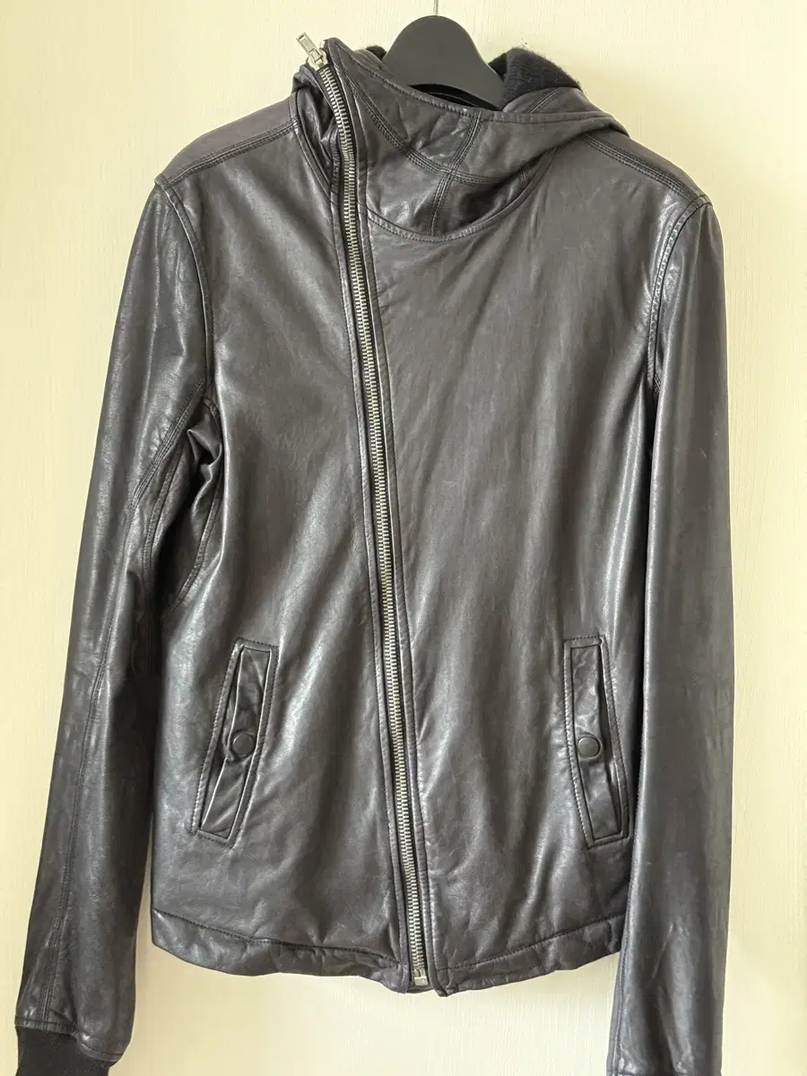 Rick Owens Leather Jacket