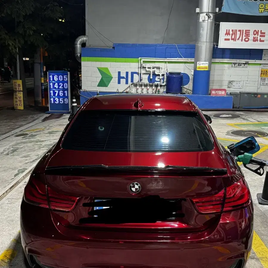 bmw 4시리즈 카본스포일러 팜