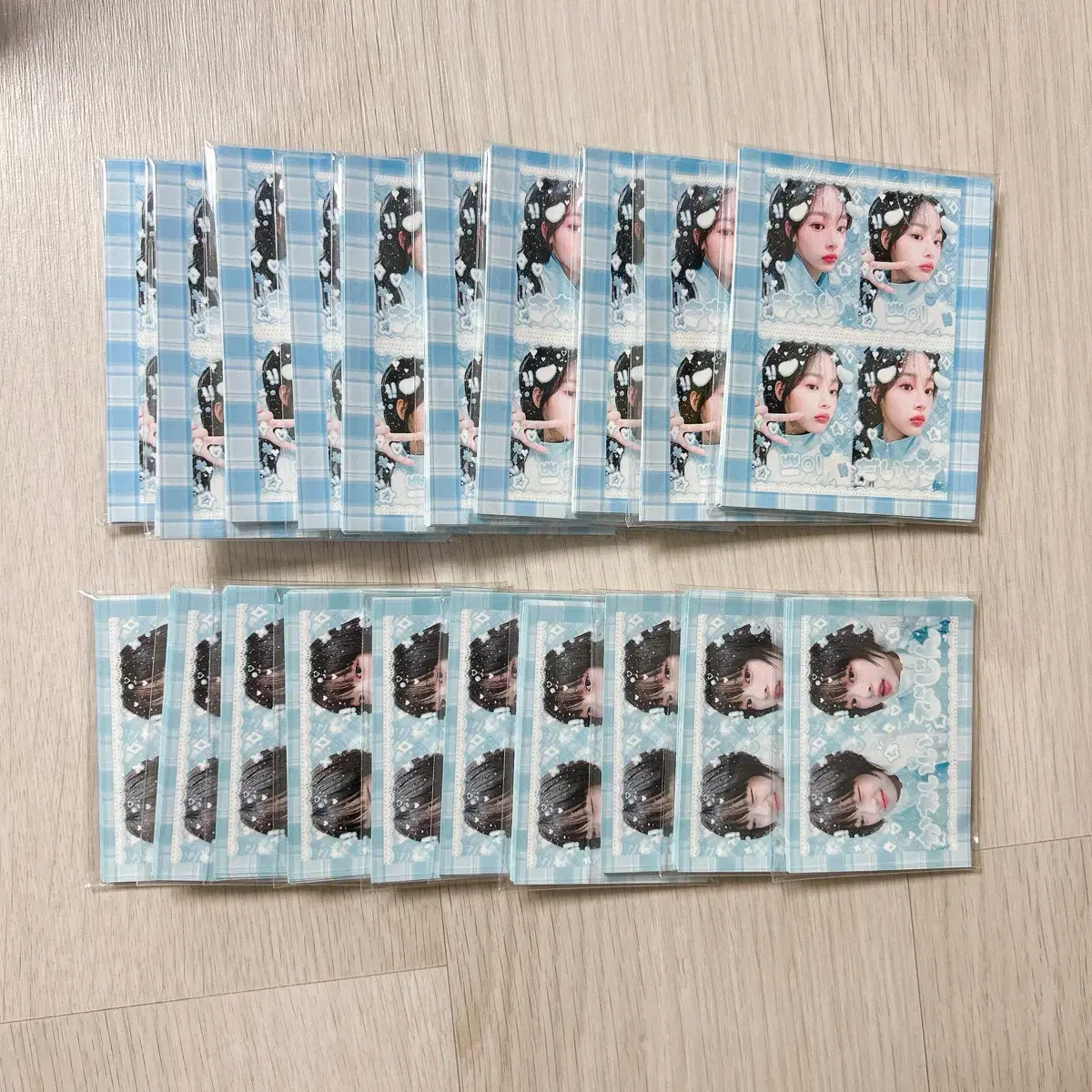 New Jeans minji hanni purikura 20 sets of 200 bulk I'm selling!Unofficial goodsRanbak