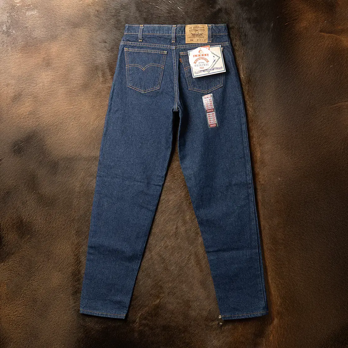 [28] 90s USA Levi's 550 Denim Pants Deadstock MB-1067