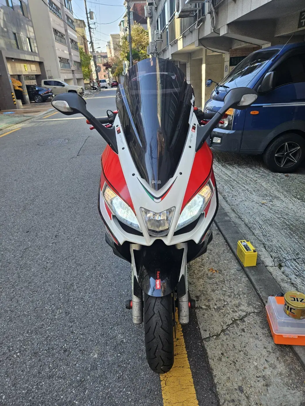 정비완료 아프릴리아 SRV850 팝니다