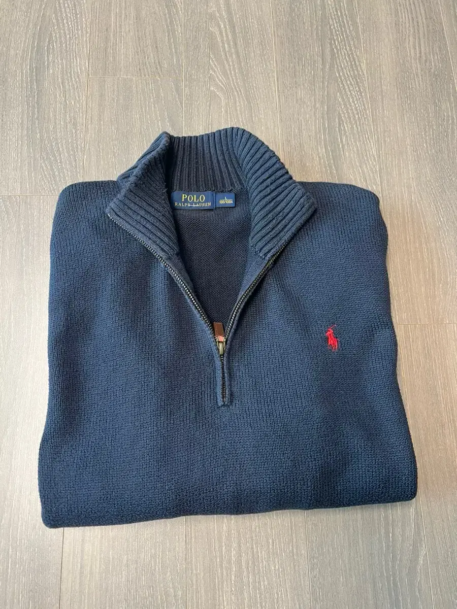 Polo Vahn Zip-up Knit L(105) Navy