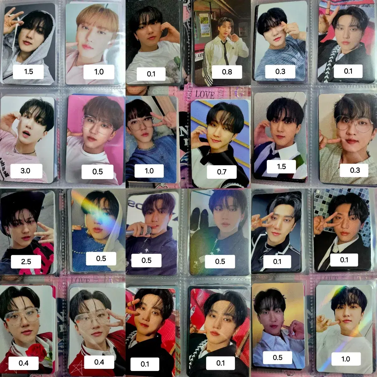 straykids changbin piggy photocard sells/transfers