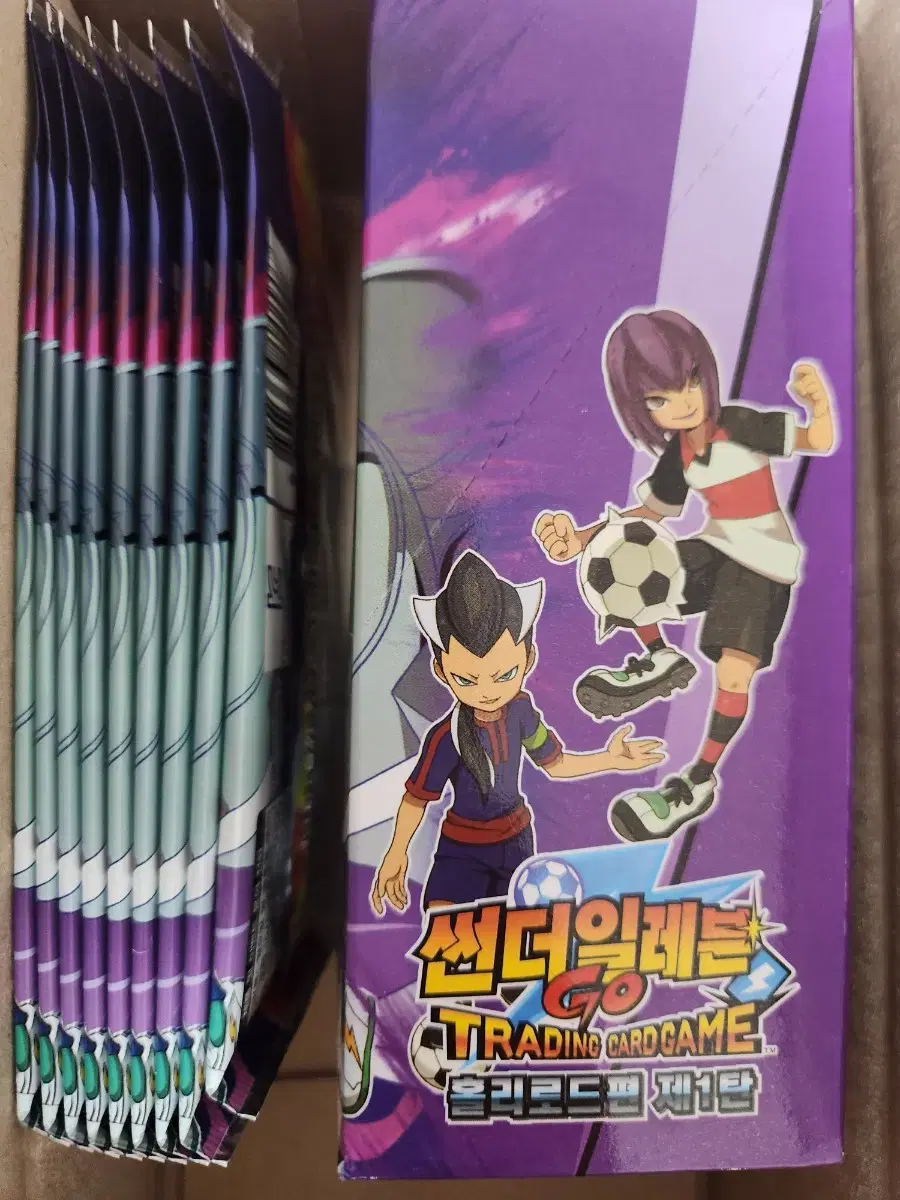 썬더일레븐go(이나즈마일레븐go) tcg 카드 1탄 홀리로드편