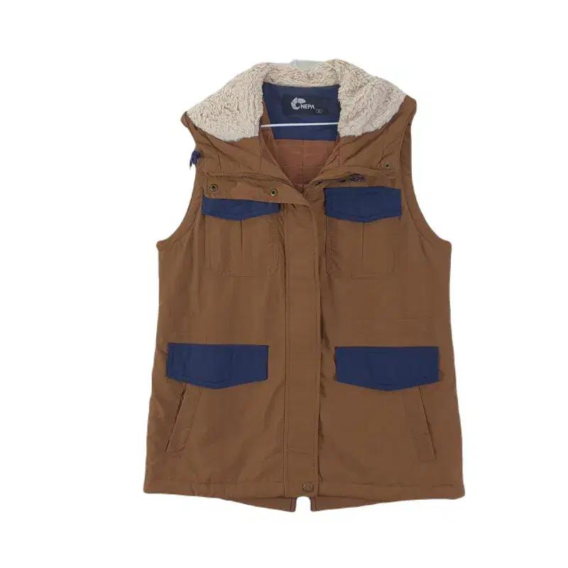 E9502 NEPA Women's 95 Brown Lightweight Hooded Vest/Dirk