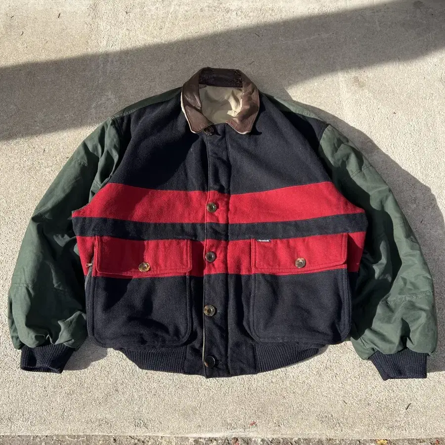 Faconnable Wool Bomber 파쏘나블 봄버자켓