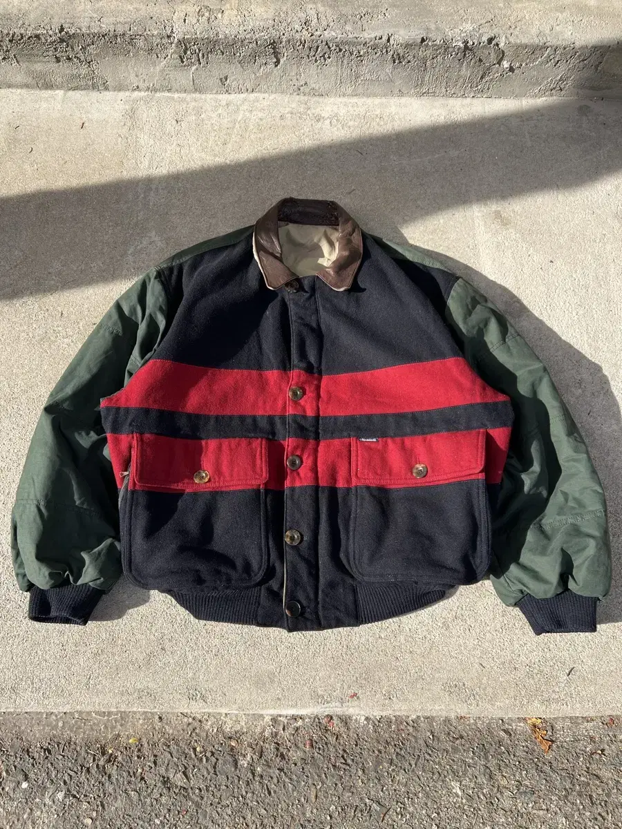 Faconnable Wool Bomber 파쏘나블 봄버자켓