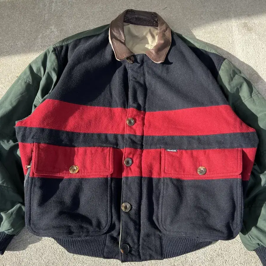 Faconnable Wool Bomber 파쏘나블 봄버자켓