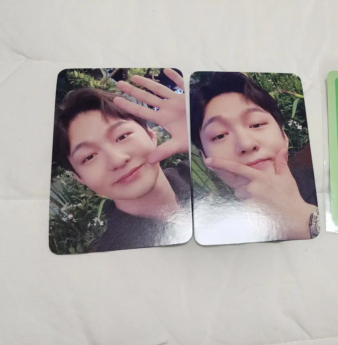 lee changsub from offline unreleased photocard