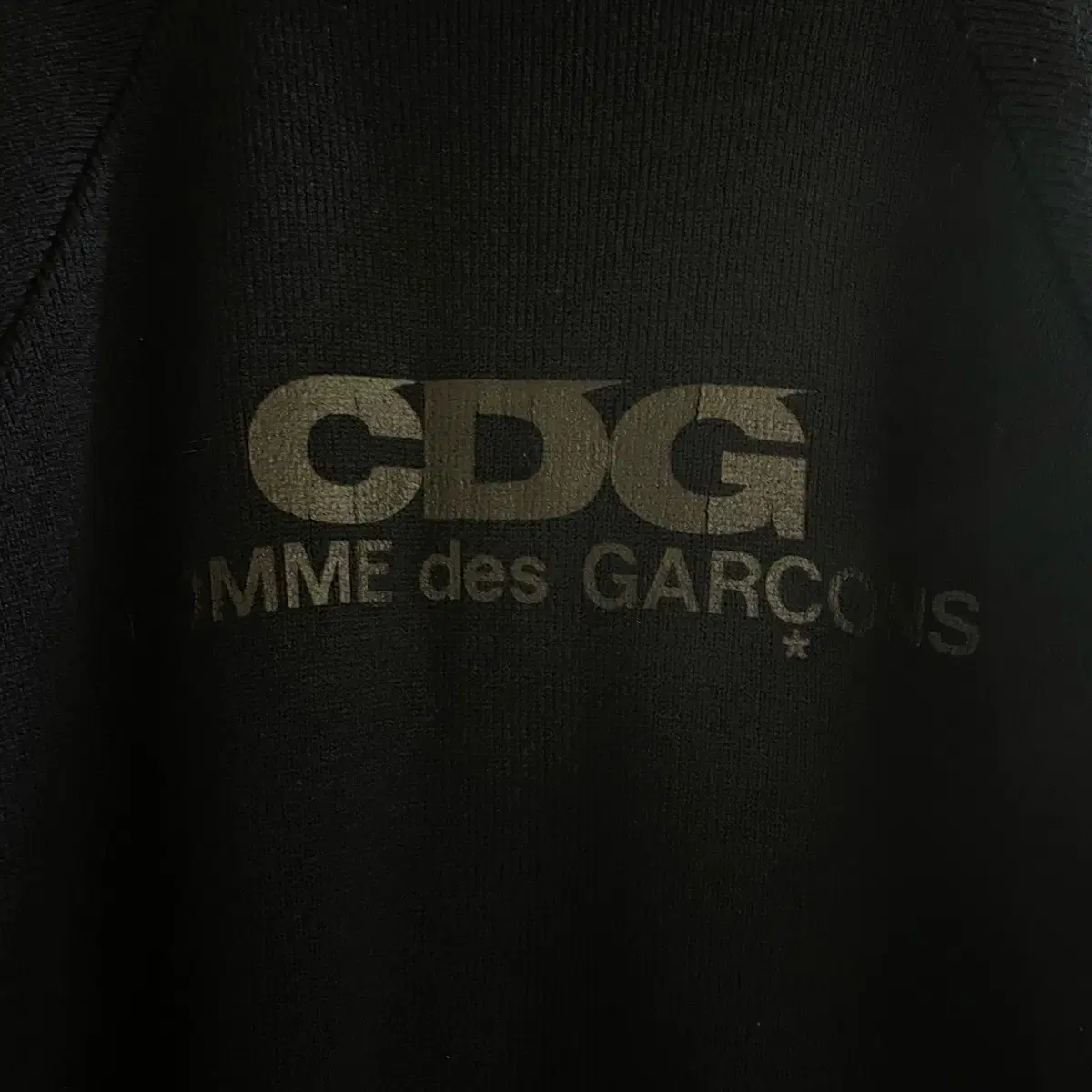 꼼데가르송 CDG 백로고 가디건 (네이비/L)