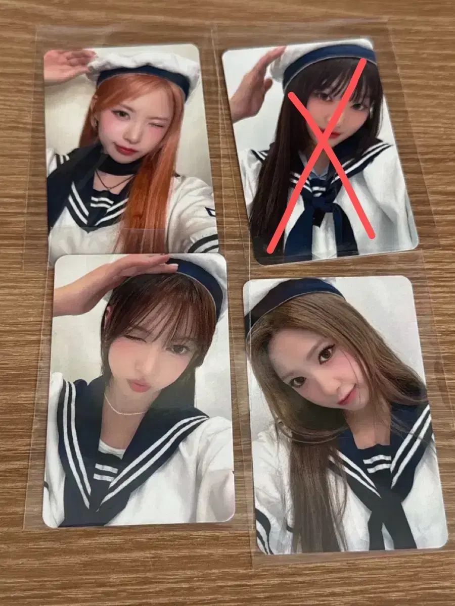 Lisanne makestar unreleased photocard MarineLookver. Liv Minami may Jenna