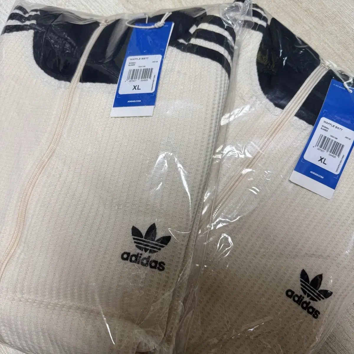 [XL] Adidas Waffle Beckenbauer Tracktop Jersey White