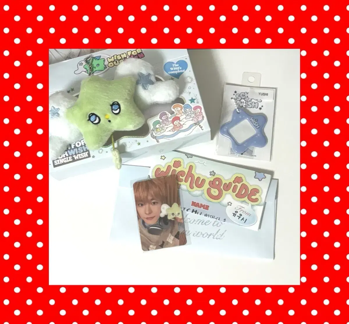 NCT wish nctwish wichu yuushi set + yuushi certificate holder unsealed