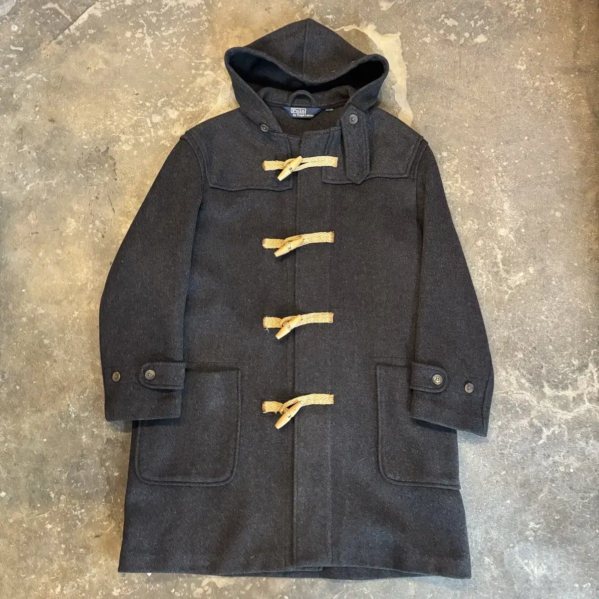 90s Polo Ralph Lauren woolen duffel coat