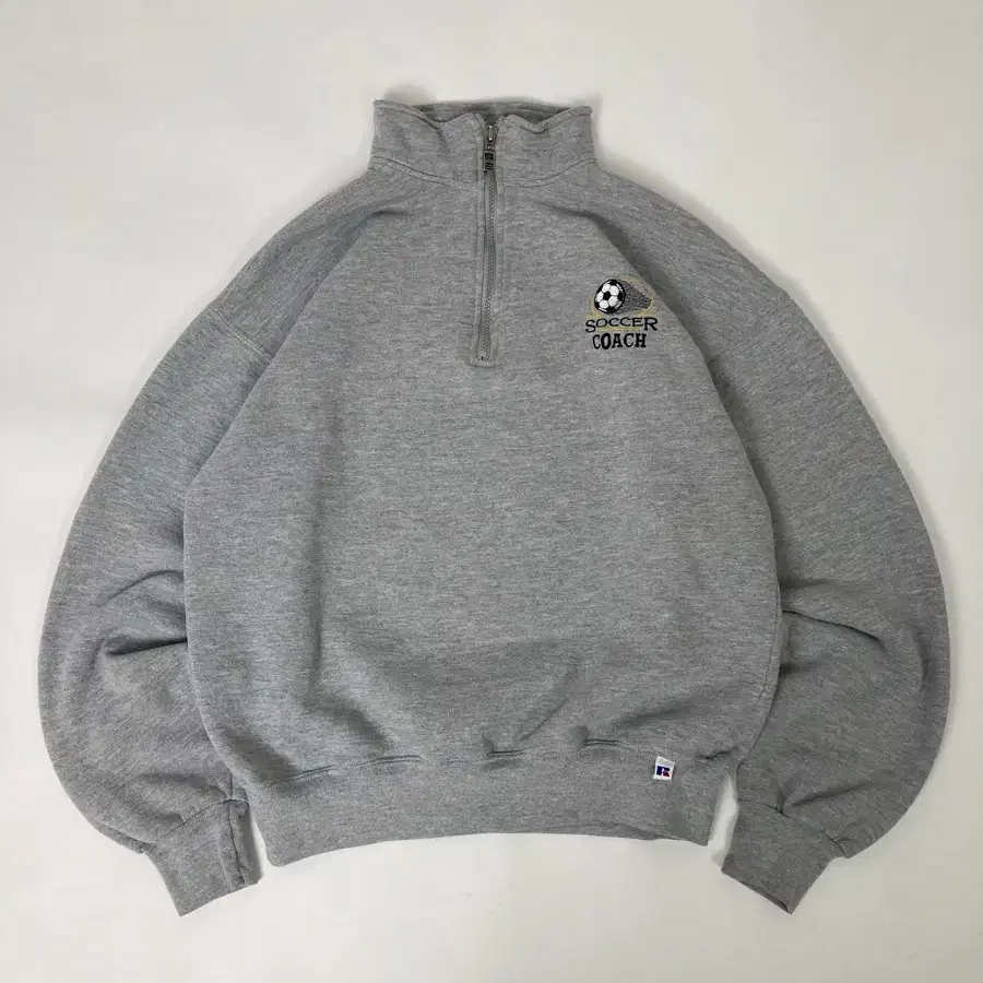 90s Russell Quarter Zip Up Sweatshirt