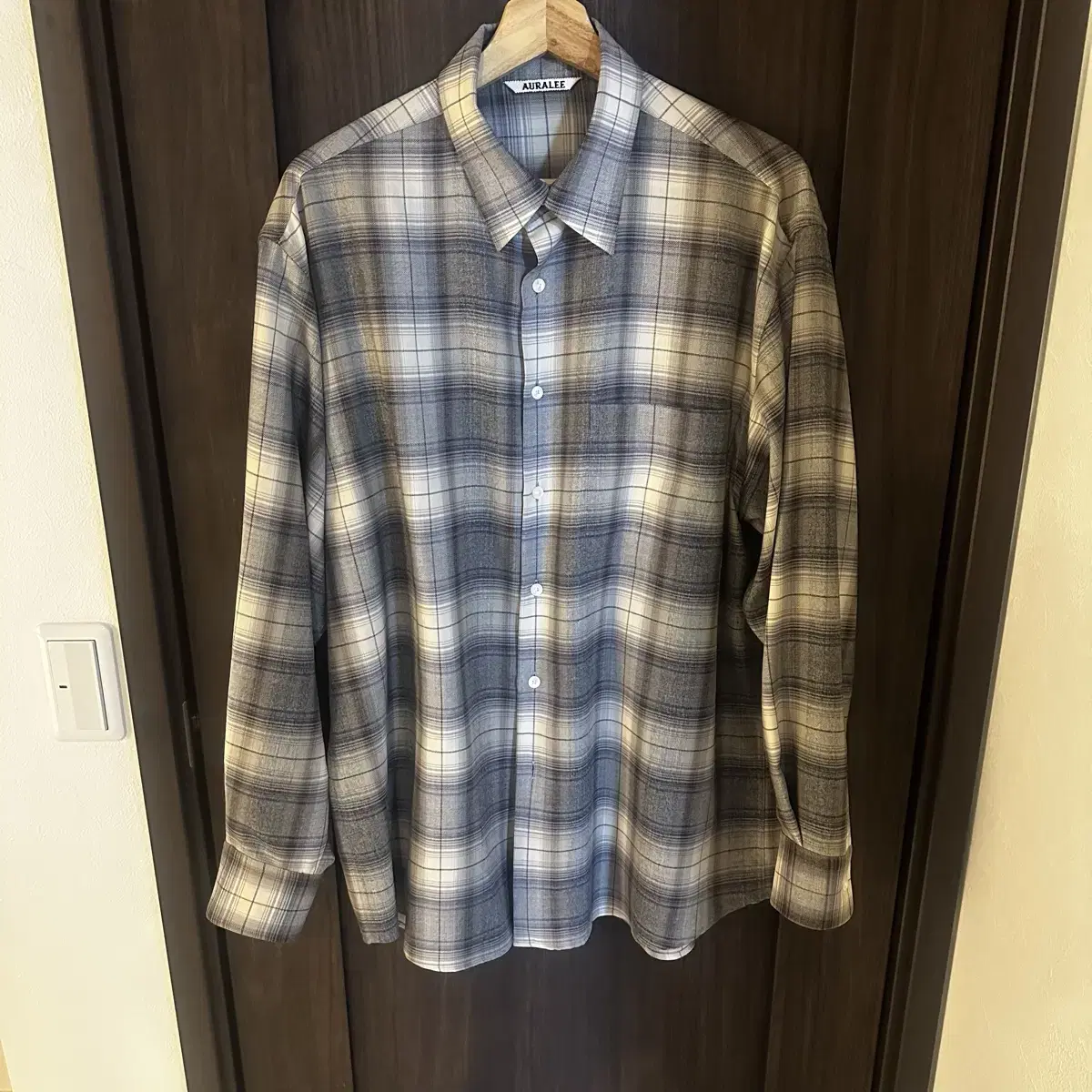 Orari 23AW Shirt Wool Check