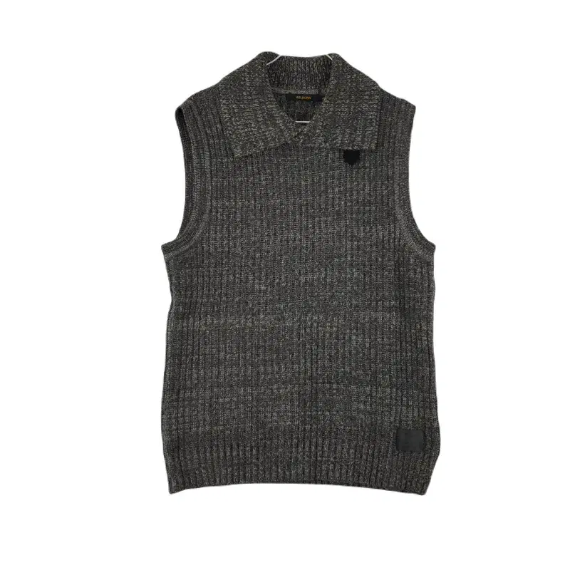 E9515 KELBURN W100 Charcoal kara Knit Vest/Dirk