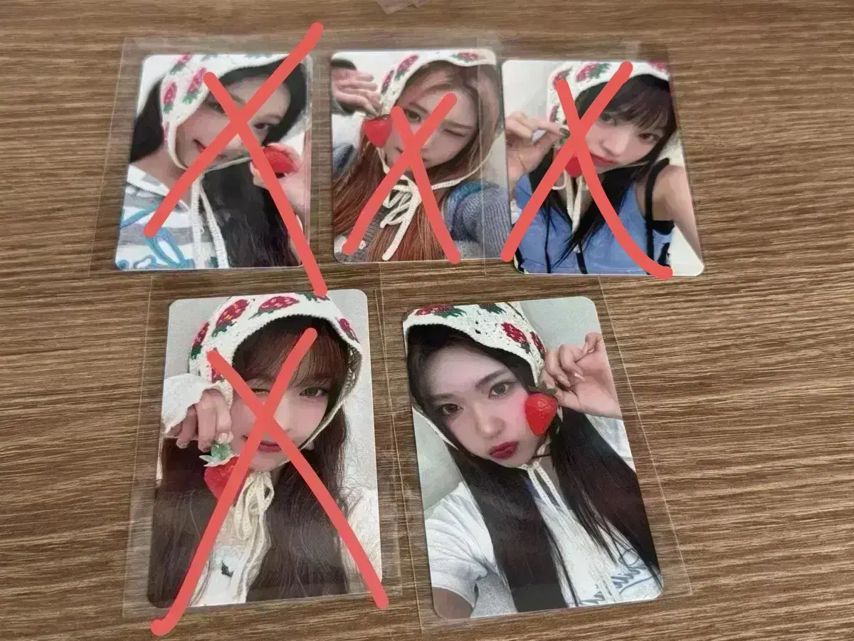 Lysanne makestar unreleased photocard One-Eyed Liv Minami may Jenna