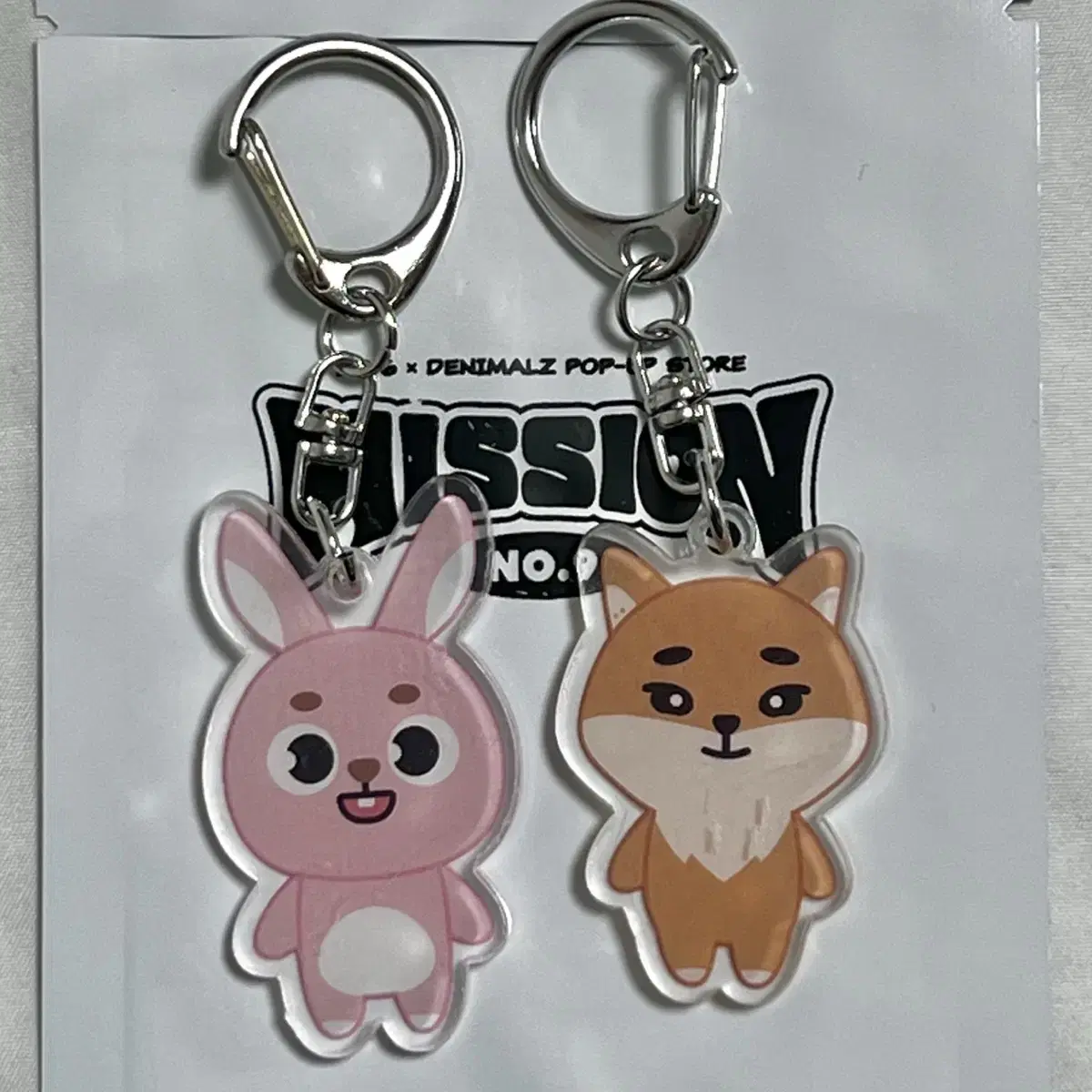 Day 6 Denimals Secret Keyring Pilke