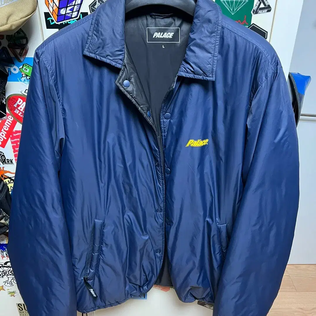 PALACE PERTEX PACKET JACKET NAVY