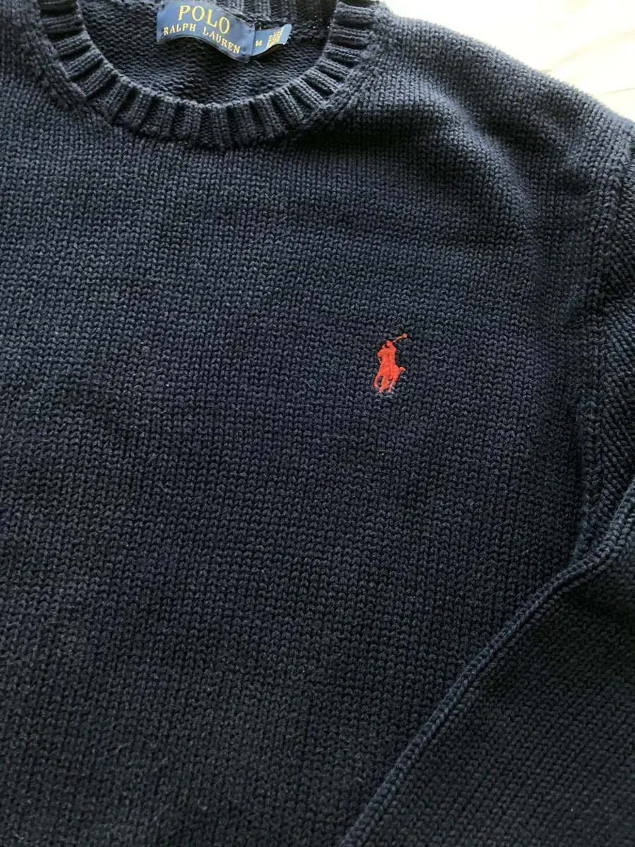 Polo Crew Neck Knit Navy M