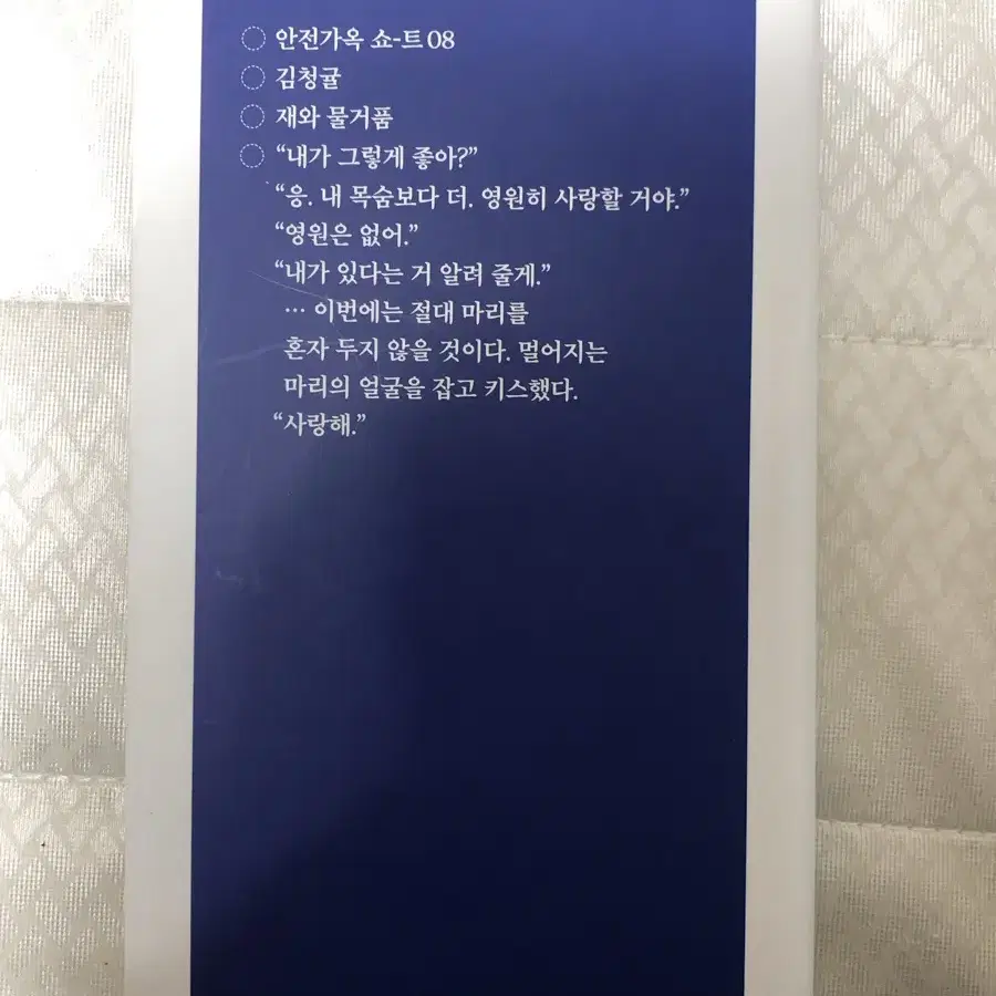 재와 물거품 김청귤