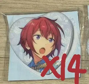 Anstar Ensemble Stars Medium Star Heart Pledge Badge 14 Heart Can Badges Tsukasa