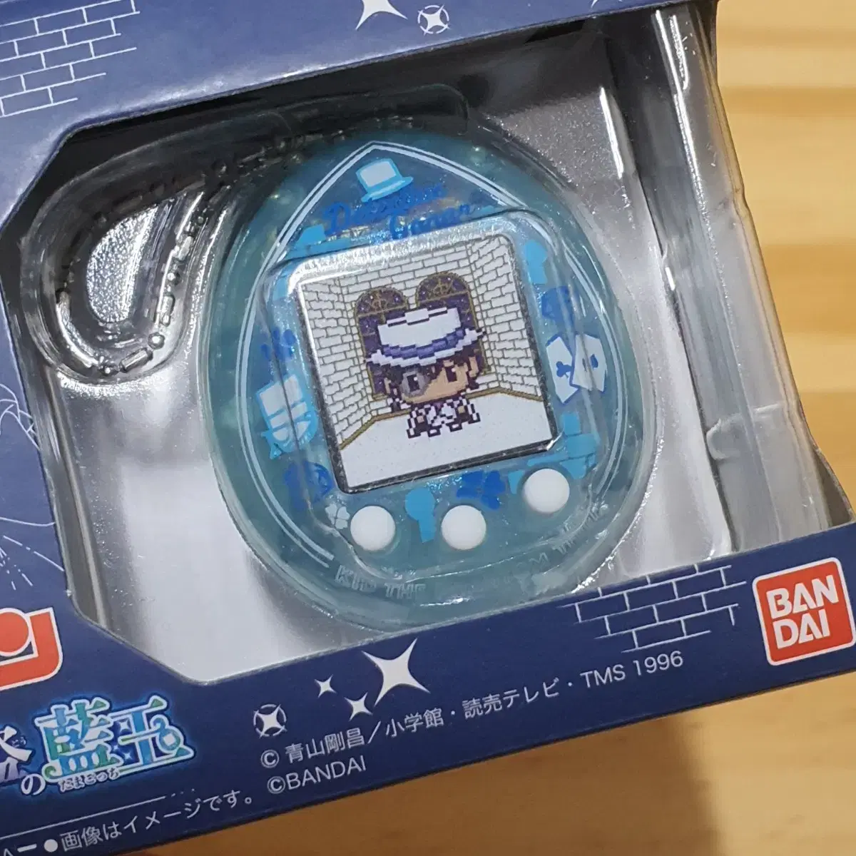 Selling an unsealed Tamagotchi Nano Color Detective Conan the Barbarian kit.