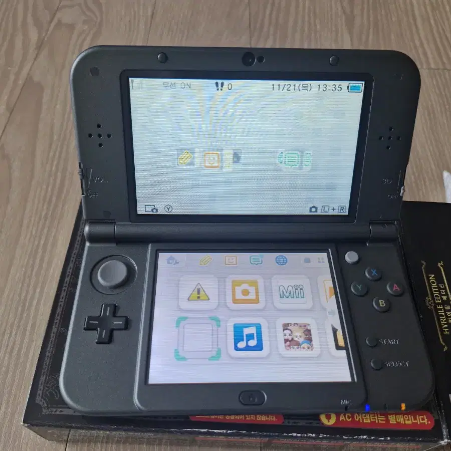 닌텐도 뉴큰다수 3DS XL 하이랄에디션 박스풀셋 신동급