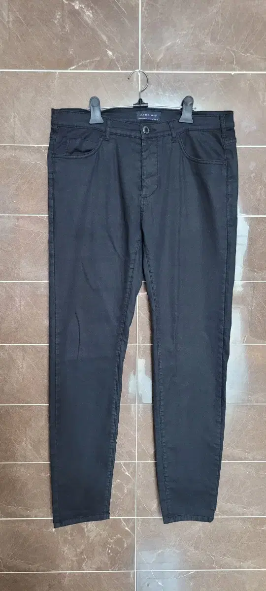 (Men's 33") Zaraman Black Pants (Allspan)